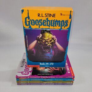Goosebumps Vintage 4 Book Set 9-12 Stine Paperback Kids Novel Apple Scholastic